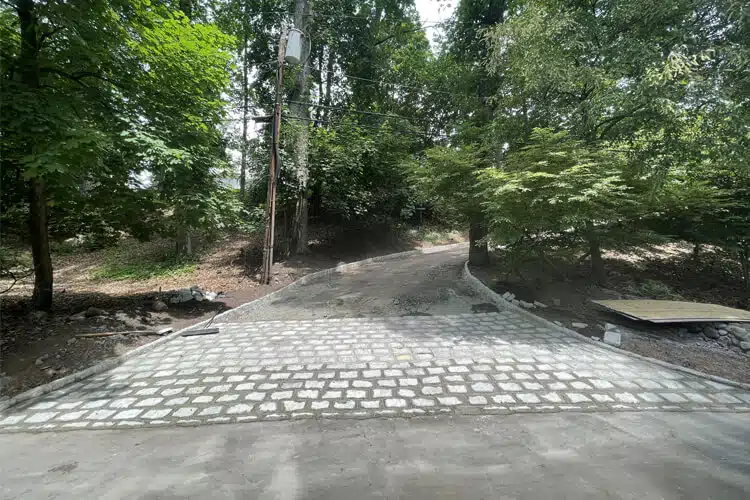 Asphalt paving project