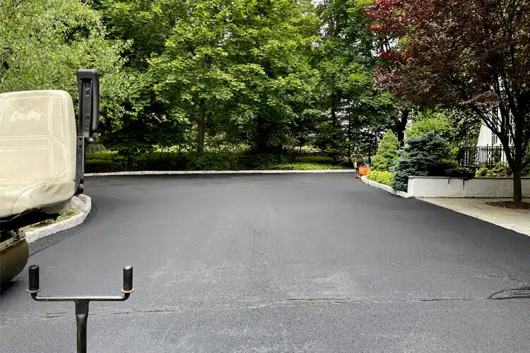 Asphalt paving project