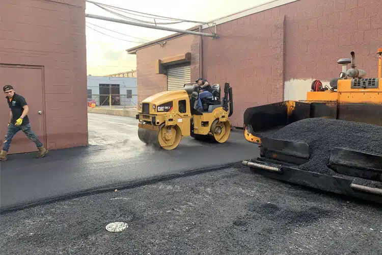 Asphalt paving in Orange County