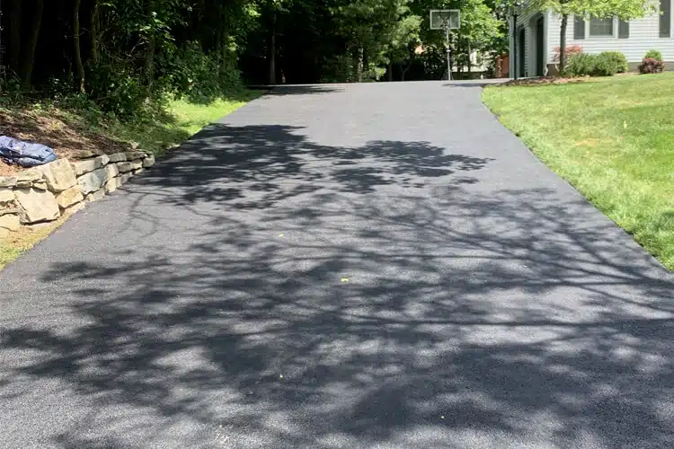 Asphalt paving project