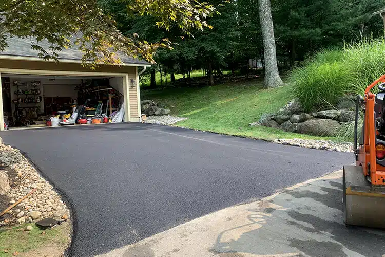 Asphalt paving project